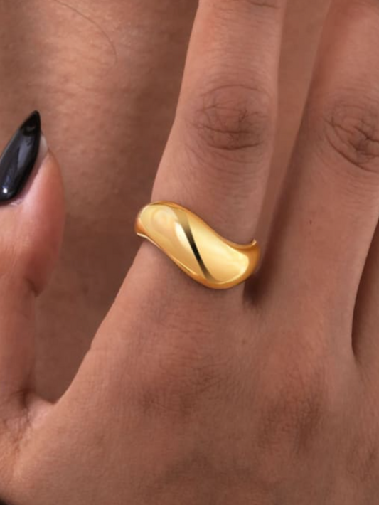 Irregular Minimalist Band Ring